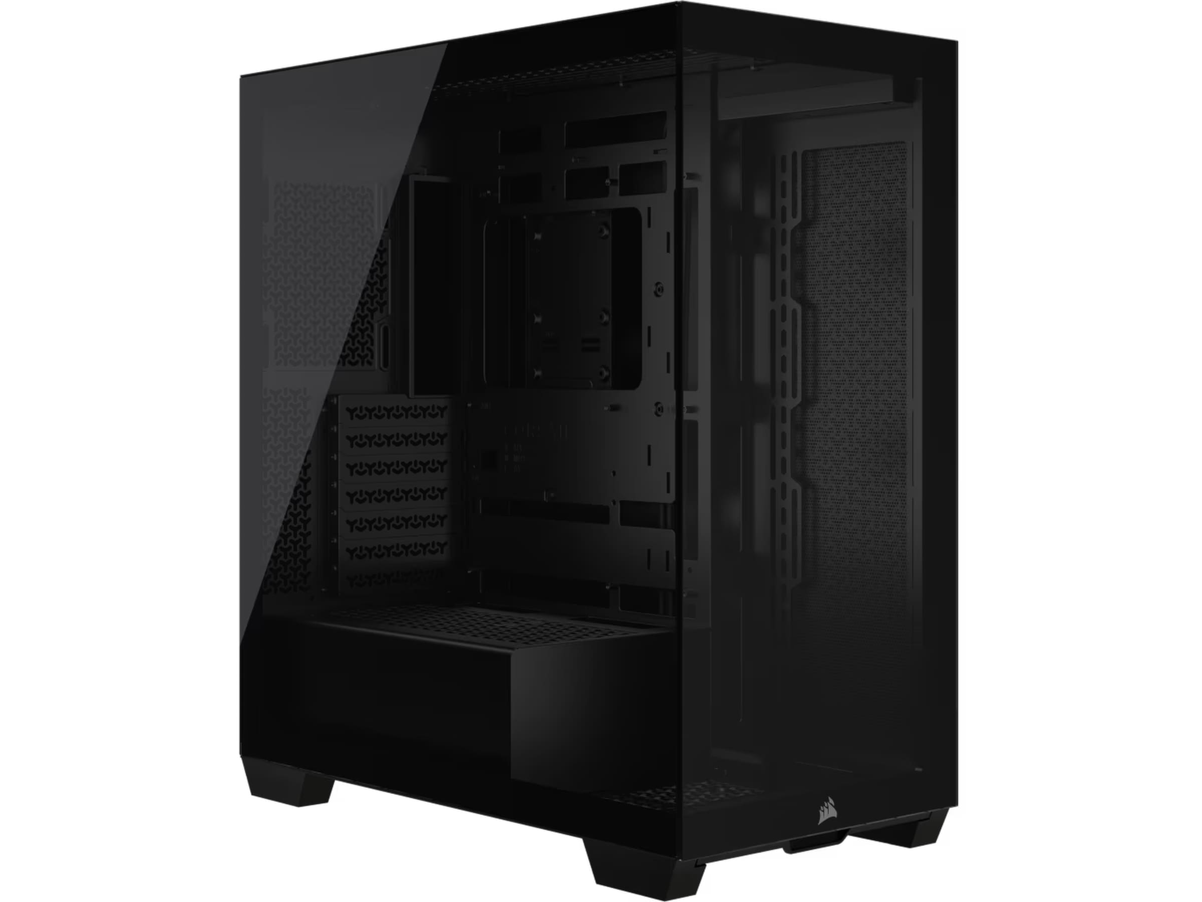 Corsair 3500X Tempered Glass Mid-Tower (svart) Midi tower