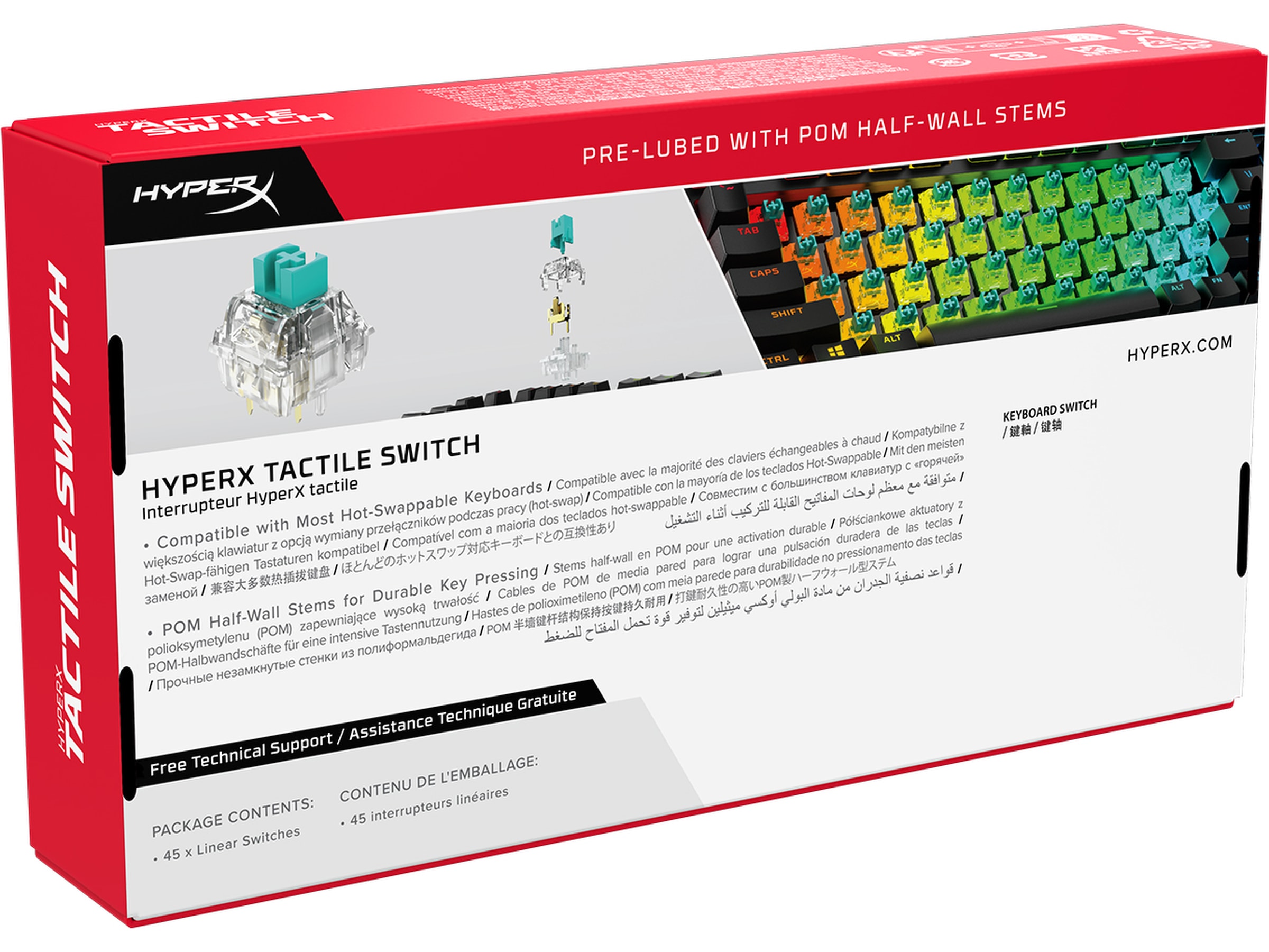 HyperX Tactile Switch Tillbehör