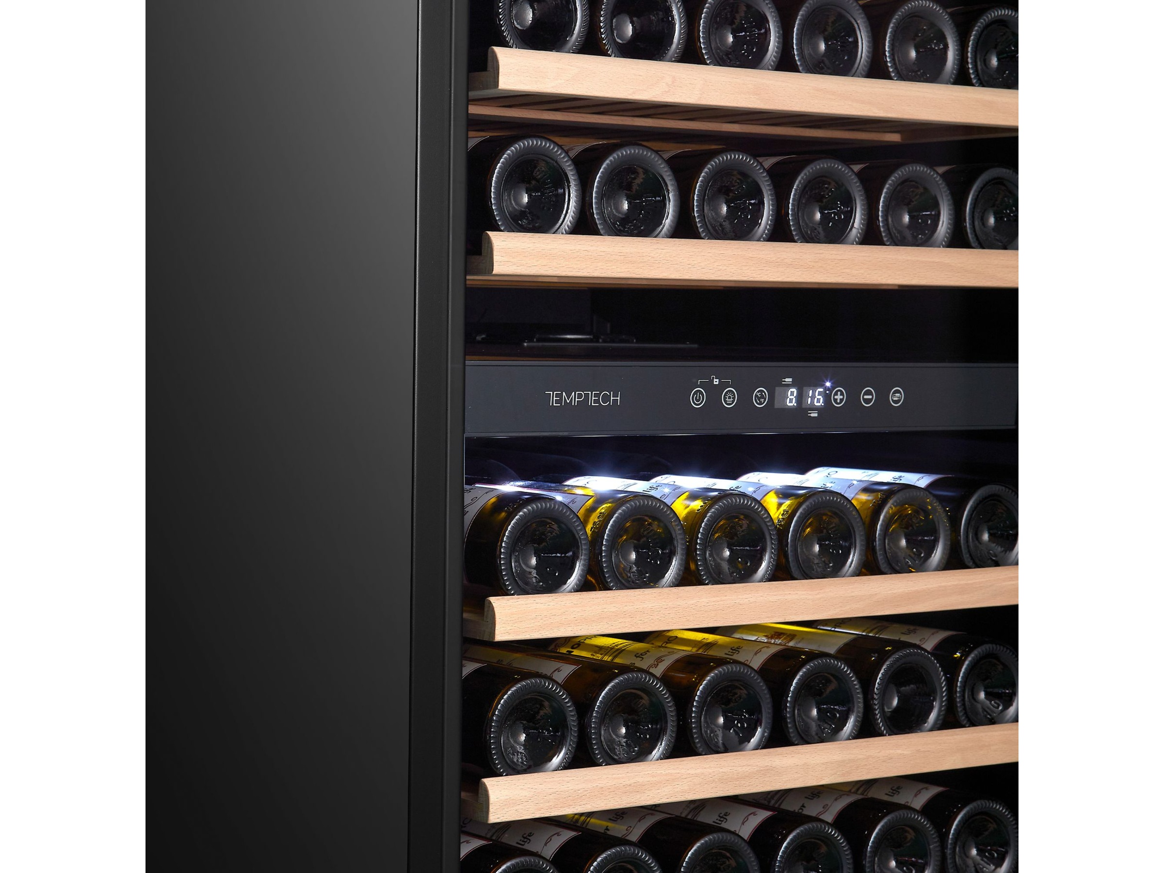 Temptech Classique CL120DB vinkyl (94 flaskor) Fristående vinkyl