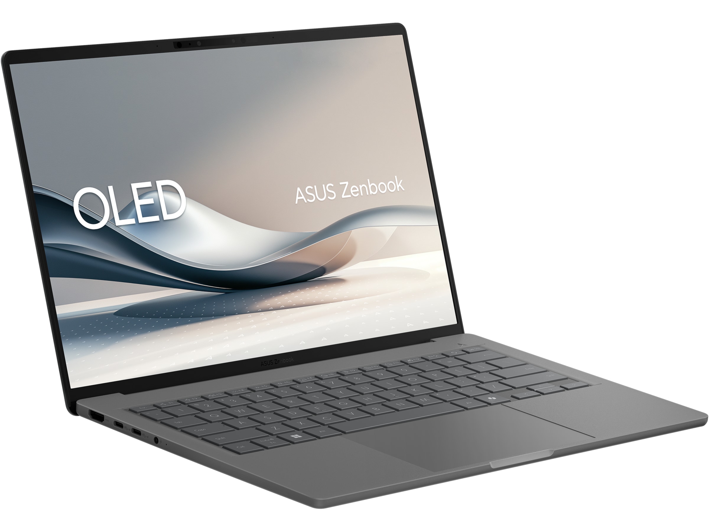 Asus Zenbook A14 UX3407QA 14" WUXGA OLED (grey) Datorer - Bärbara / laptop