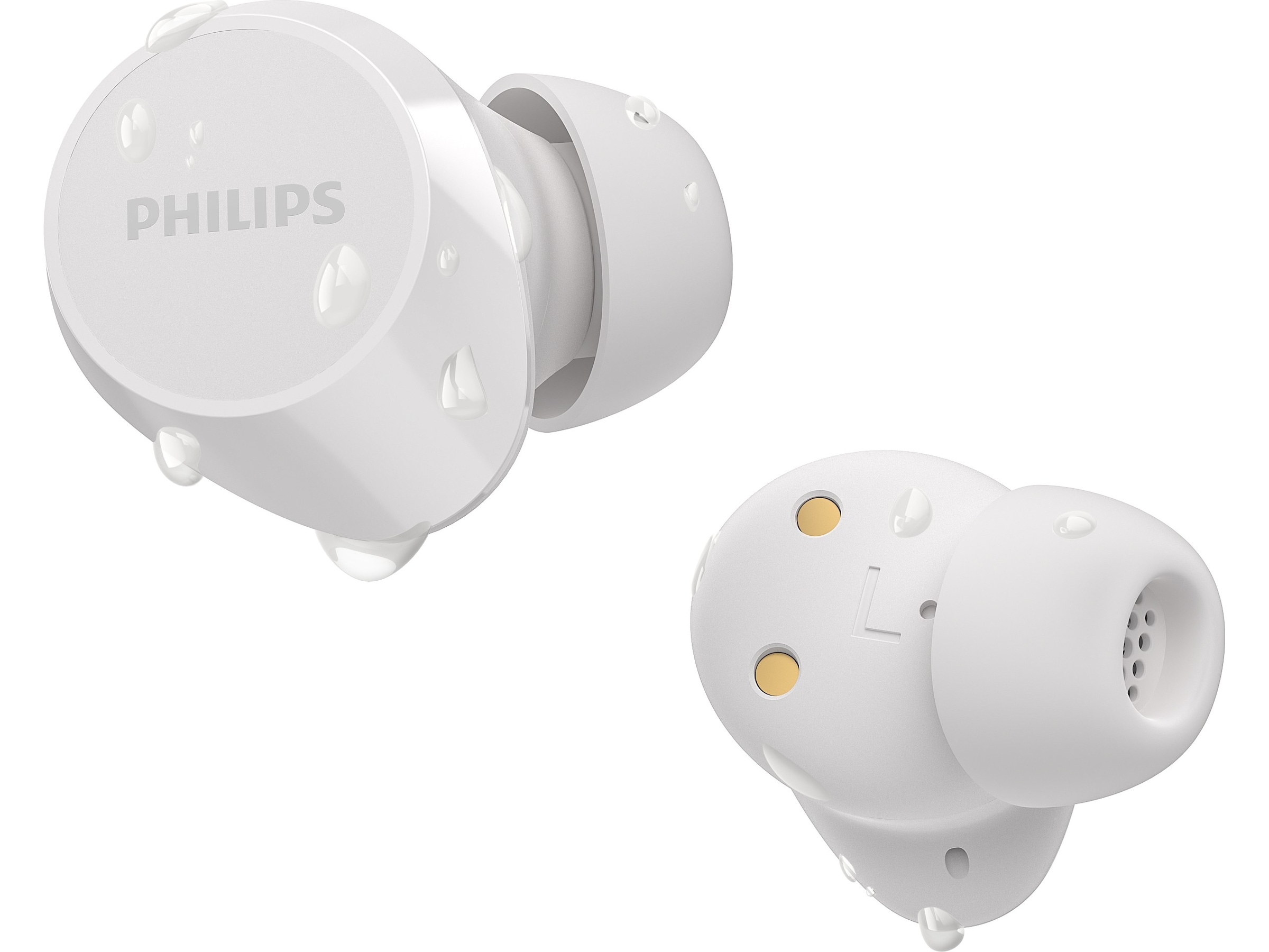 Philips TAT1209WT/00 TWS Trådlös hörlurar, In-Ear (vit) In-ear hörlurar