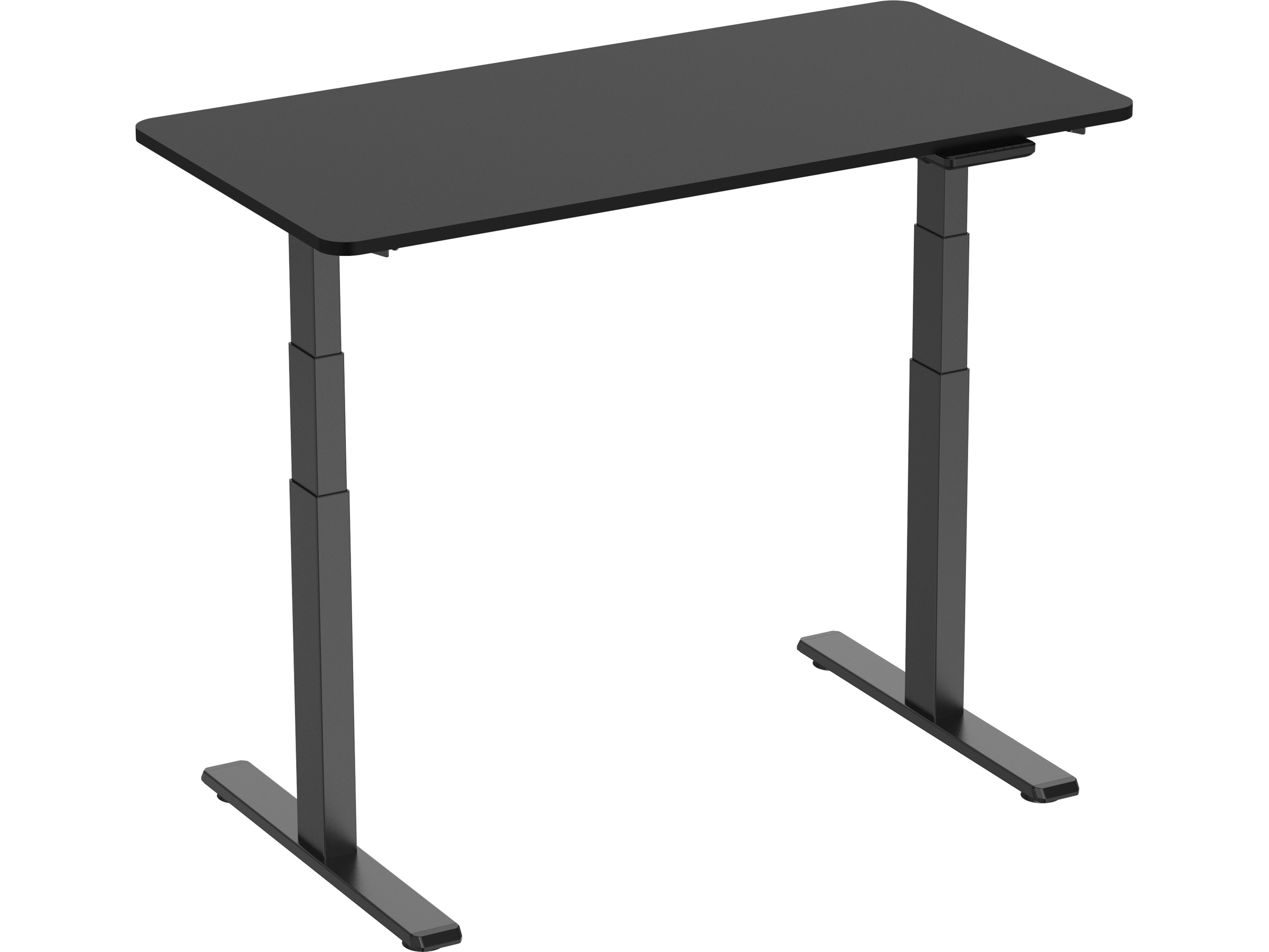 Ergonomiskt höj-/sänkbord 120cm (svart) Skrivbord