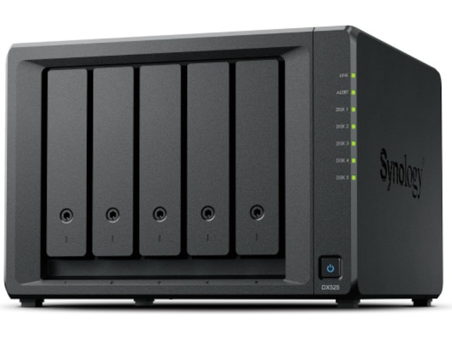 Synology DX525 5-facks expansionsenhet för 25-seriens NAS Nätverkslagring (NAS)