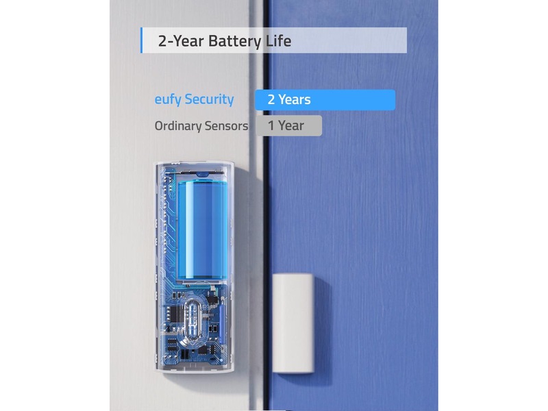 Eufy Entry Sensor dörr/fönstersensor (vit) Sensorer