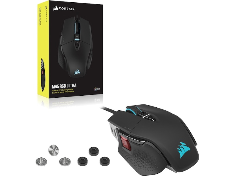 Corsair M65 RGB Ultra Gamingmus (svart) Gamingmus