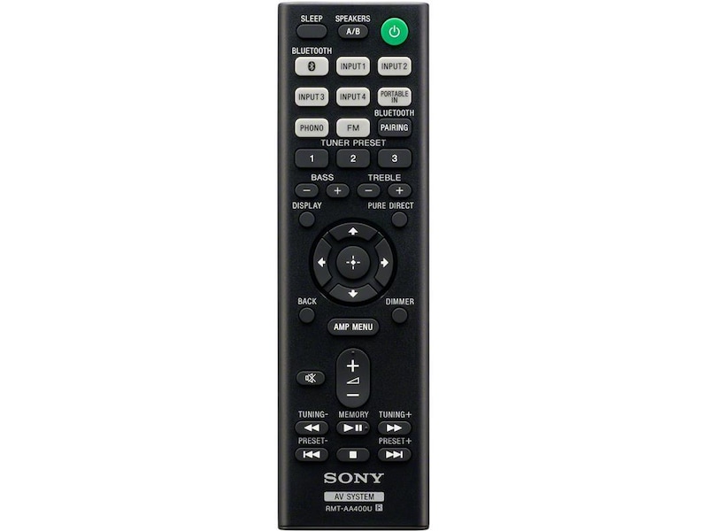 Sony STR-DH190 Stereoreceiver (svart) Receiver