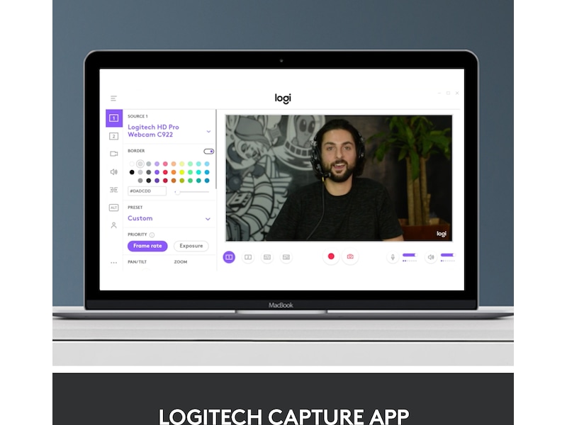 Logitech C920s PRO HD Webkamera Webbkamera