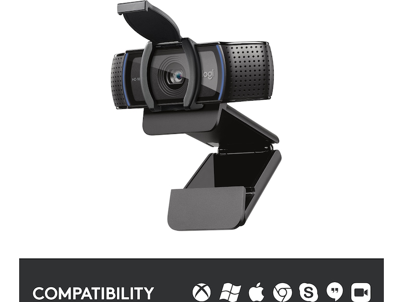 Logitech C920s PRO HD Webkamera Webbkamera