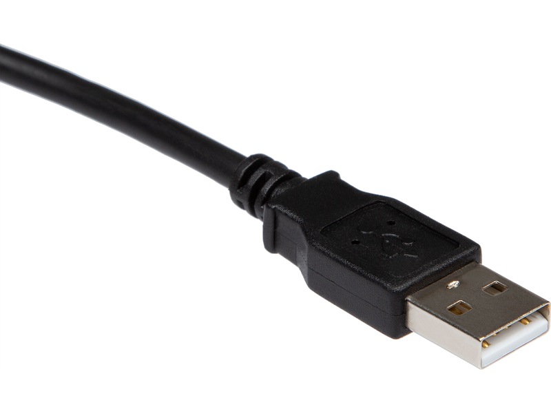USB-A till USB Micro-B kabel 5m (svart) USB-kablar