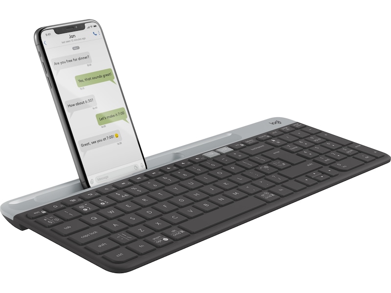 Logitech K580 Slim Multi-Enhet Tangentbord Tangentbord