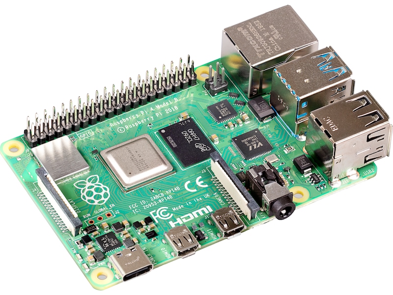 Raspberry Pi 4 Model B, 8GB RAM Integrerad CPU