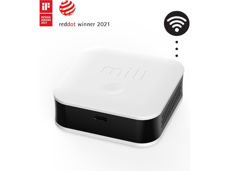 Mill Sense inomhus klimatsensor (vit) Luftkvalitetsmätare