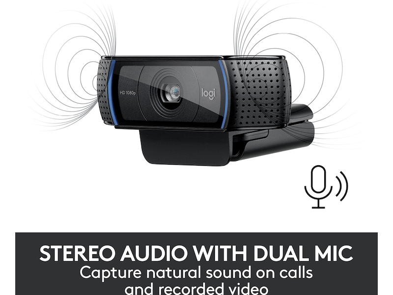 Logitech C920e HD 1080p webbkamera - BLK - WW Webbkamera