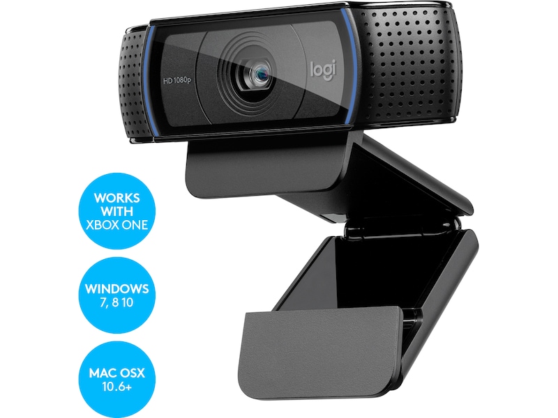 Logitech C920e HD 1080p webbkamera - BLK - WW Webbkamera