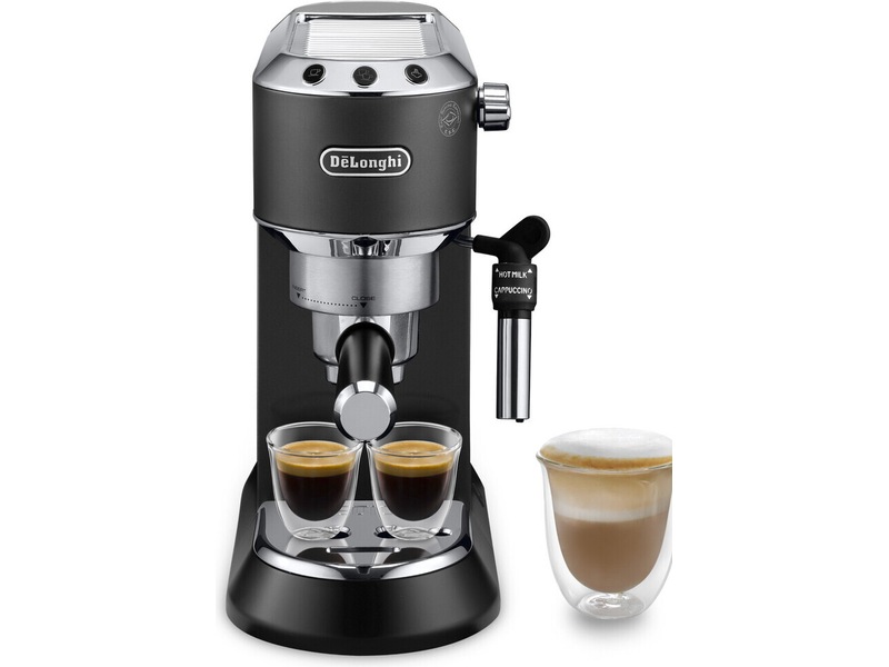 DeLonghi Dedica Style EC685.BK Manuell espressomaskin (svart) Espressomaskiner