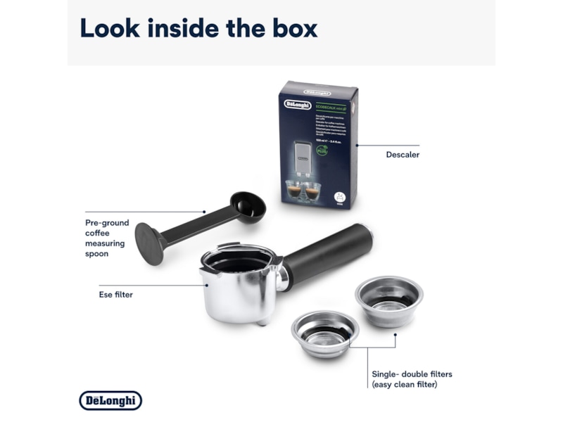 DeLonghi Dedica Style EC685.BK Manuell espressomaskin (svart) Espressomaskiner