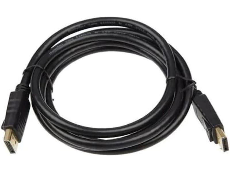 Displayport kabel 1m (svart) Skärmkablar