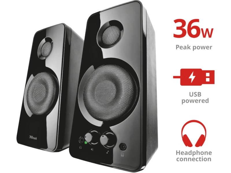 Trust Tytan 2.0 högtalare 2.0 Högtalare