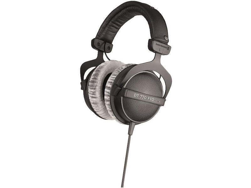 Beyerdynamic DT 770 PRO 250 ohm hörlurar med sladd, Over-Ear (svart) Hörlurar