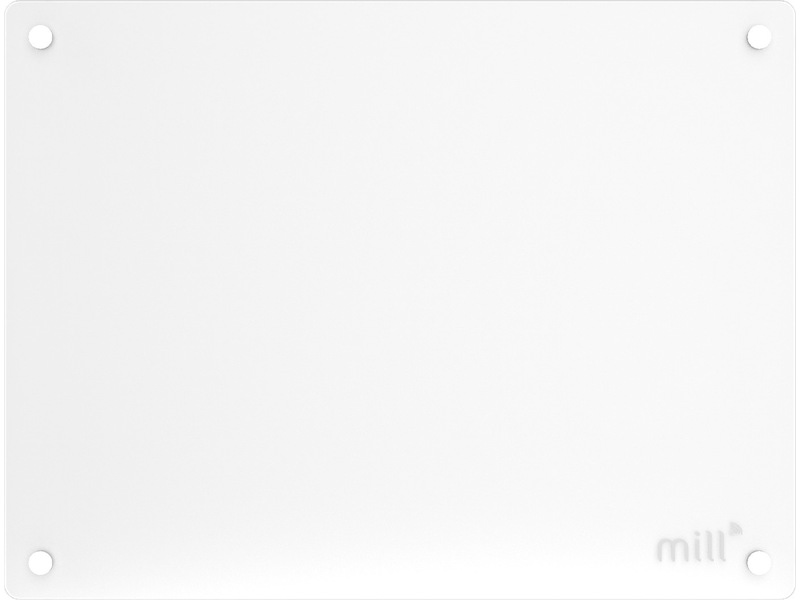 Mill Glas WiFi Gen 3 Panelelement 400W  (vit) Panelelement