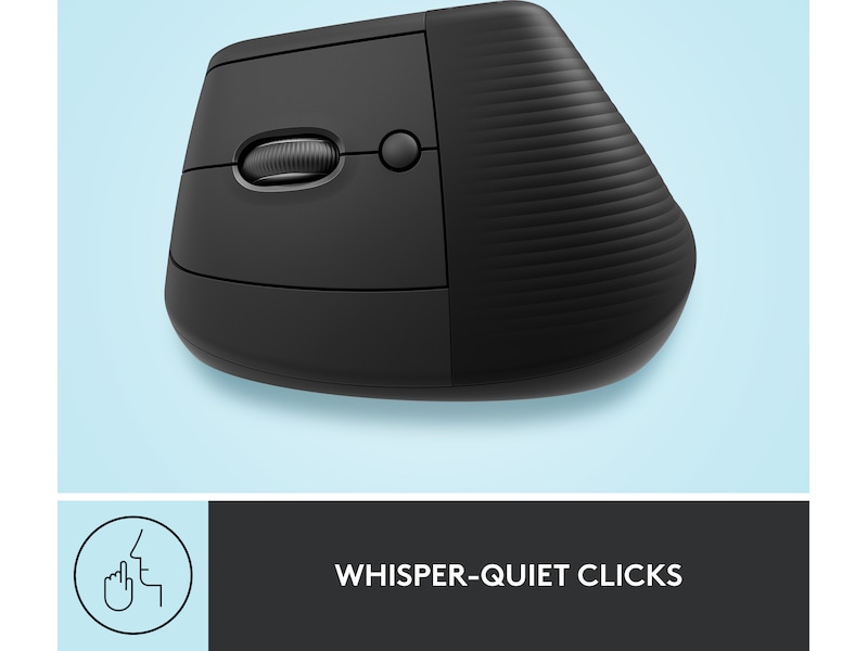 Logitech Lift Vertikal Vänster mus (graphite) Mus