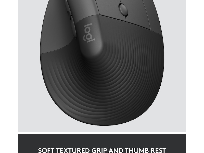 Logitech Lift Vertikal Business mus (graphite) Mus