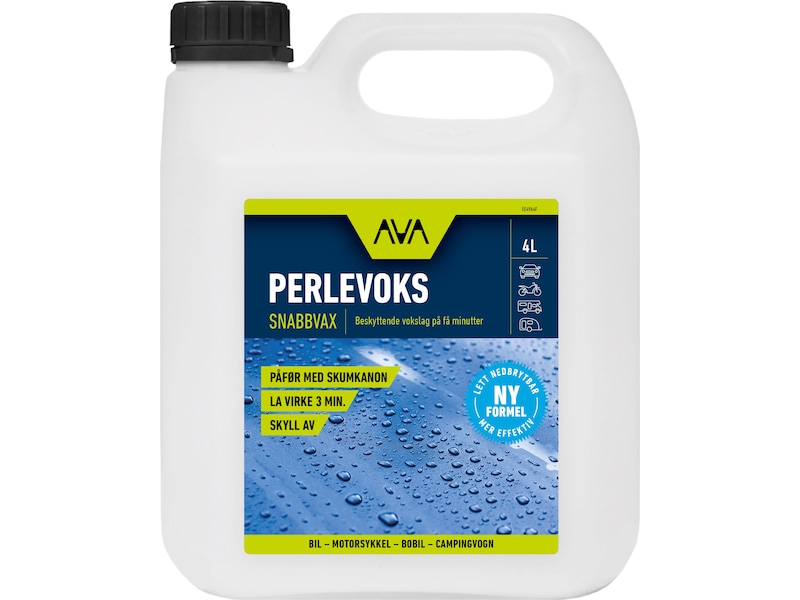 AVA Pärlvax 4L Tillbehör till högtryckstvättar