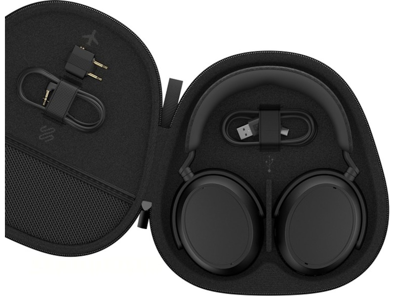 Sennheiser Momentum 4 AEBT trådlösa hörlurar, On-Ear (svart) Hörlurar