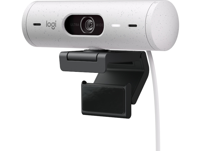 Logitech Brio 500 webbkamera (off-white) Webbkamera
