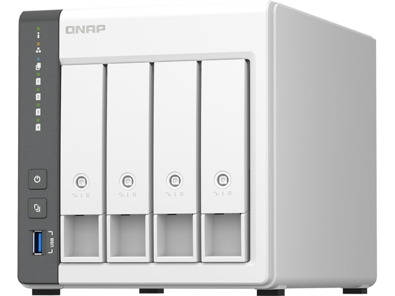 QNAP ARM quad-core TS-433-4G Nätverkslagring (NAS)