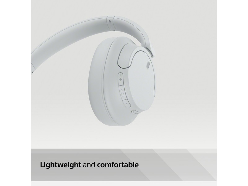 Sony WH-CH720N trådlösa brusreducerande hörlurar, Over-Ear (vit) Hörlurar