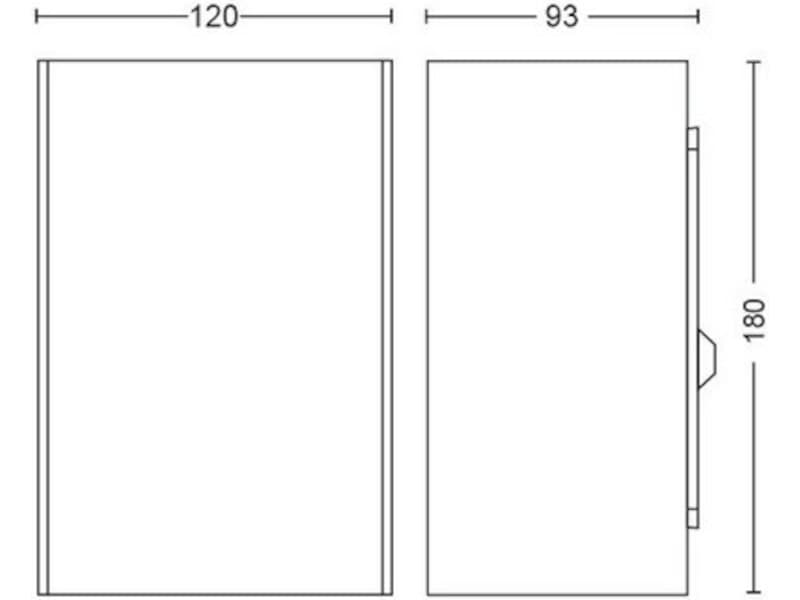 Philips Hue Resonate WACA Vägglampa 2x8 (svart) Vägglampa