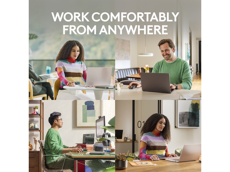 Logitech MX Anywhere 3S trådlös mus (pale grey) Mus