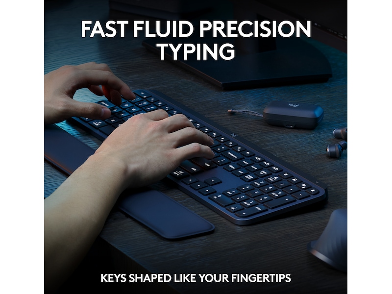 Logitech MX Keys S bundle (graphite) Tangentbord