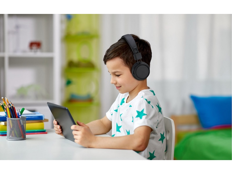 Andersson BHO 1.1 Kids trådlösa hörlurar, Over-Ear (svart) Hörlurar