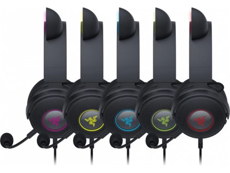 Razer Kraken Kitty V2 Pro Headset (svart) Gamingheadset