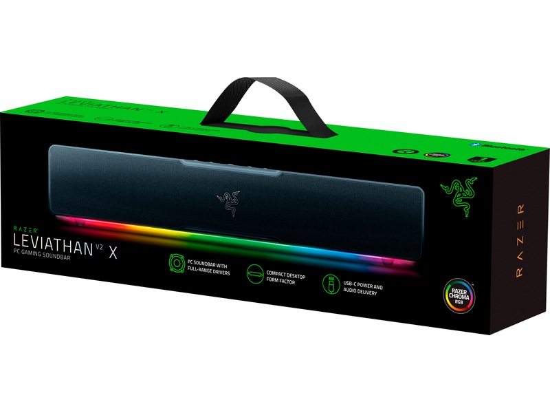 Razer Leviathan V2 X Gaming Högtalare Trådlös / Bluetooth högtalare