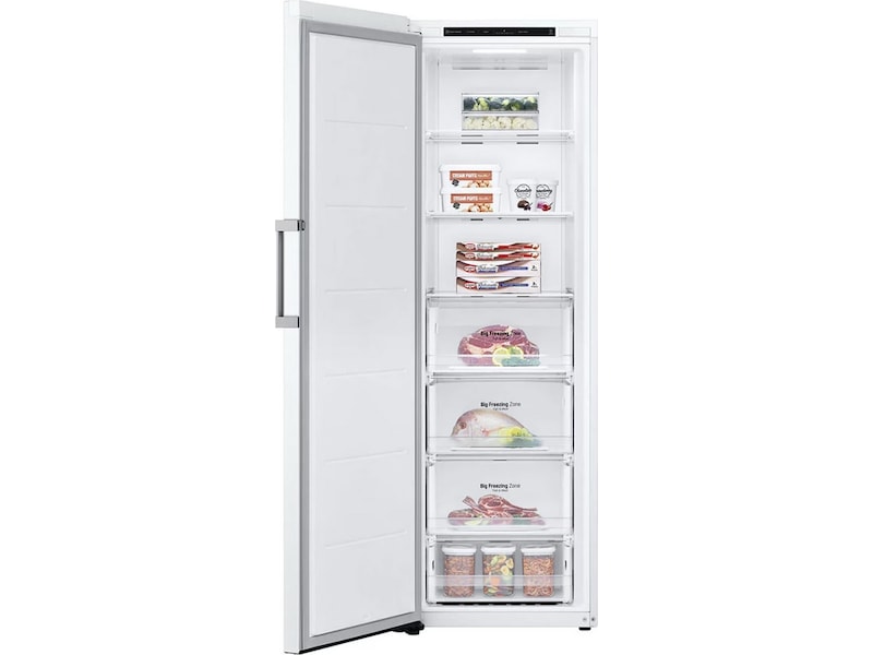 LG GLT51SWGSZ Kylskåp (vit) + Frysskåp Kylskåp