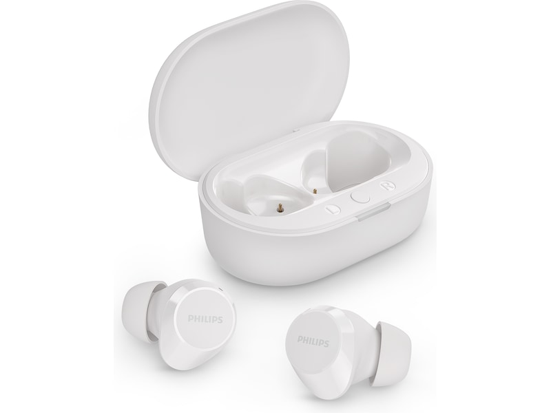Philips TAT1209WT/00 TWS Trådlös hörlurar, In-Ear (vit) In-ear hörlurar