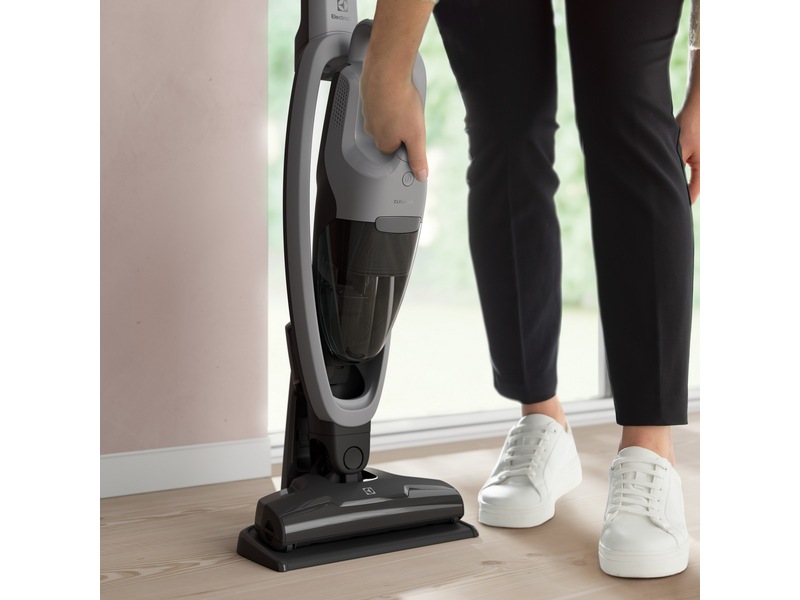Electrolux Clean 500 sladdlös dammsugare (grå) Skaftdammsugare