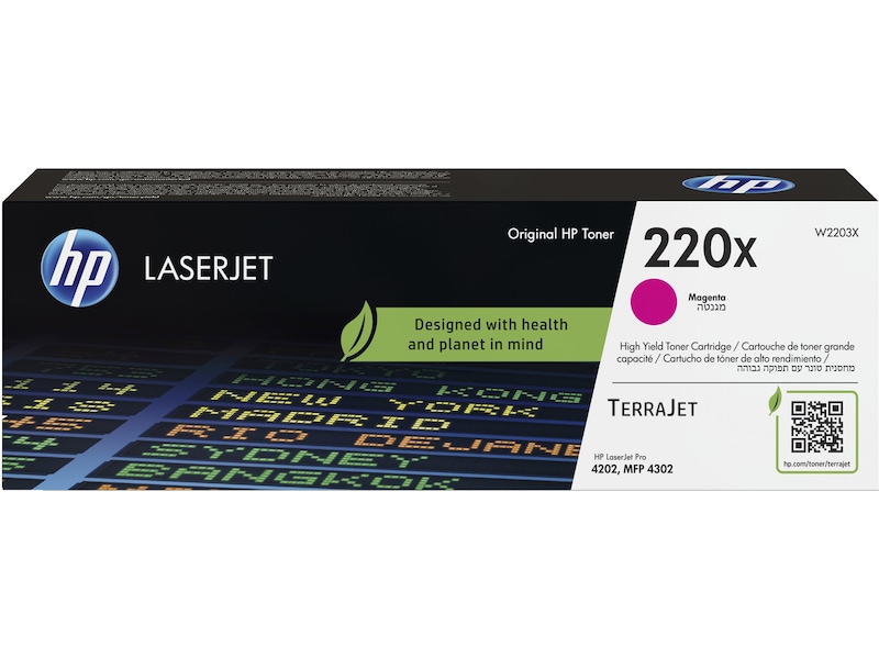 HP Toner 220X Magenta Lasertoner