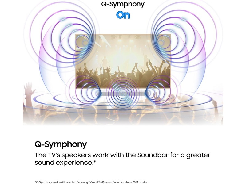 Samsung HW-S711D soundbar med subwoofer (vit) Soundbars