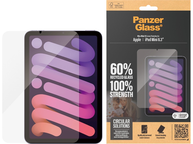 PanzerGlass iPad Mini Skärmskydd Skärmskydd surfplattor