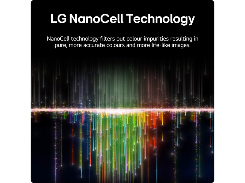 LG 50'' NANO 81 4K TV (2024) 50NANO81T6A + Soundbar 50 - 59 tums TV
