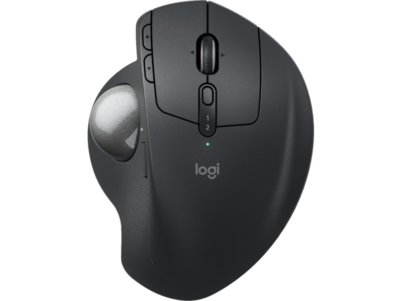 Logitech MX Ergo S Advanced Trådlösmus Trackball (graphite) Ergonomi