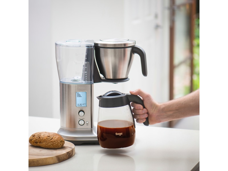 Sage Precision Brewer Glass (borstat stål) Kaffebryggare