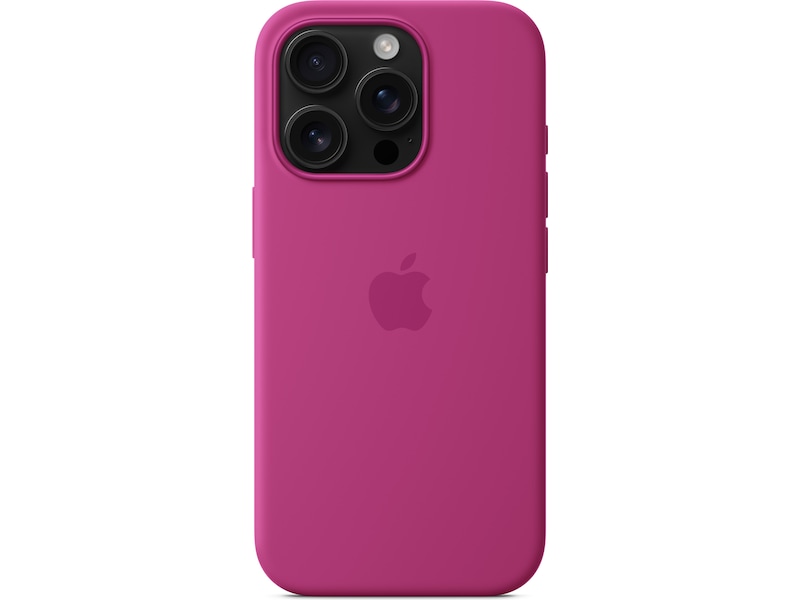 Apple iPhone 16 Pro Silikonskal (lila fuchsia) Skydd