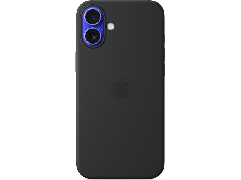 Apple iPhone 16 Plus Silikonskal (svart) Skydd