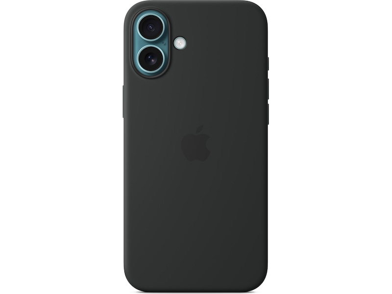 Apple iPhone 16 Plus Silikonskal (svart) Skydd