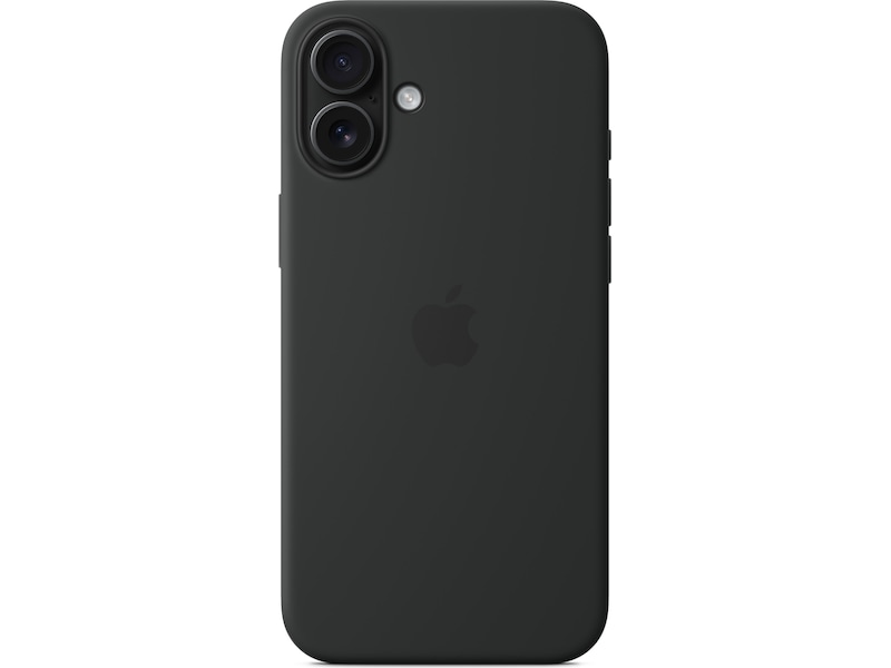 Apple iPhone 16 Plus Silikonskal (svart) Skydd
